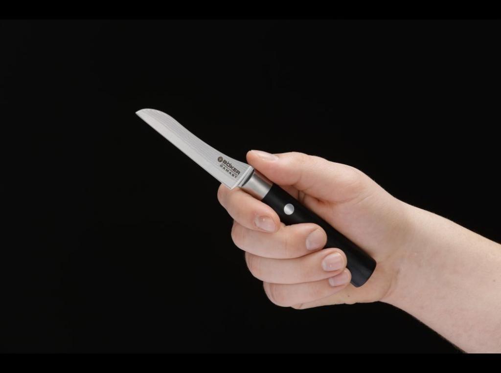 Böker Damascus Black Paring Knife Chef's Knife