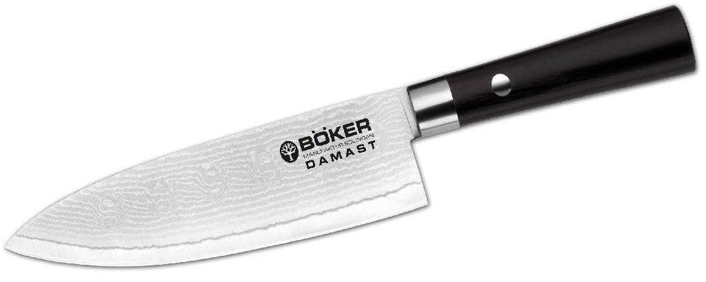 Böker Damascus Black Chef's Knife small