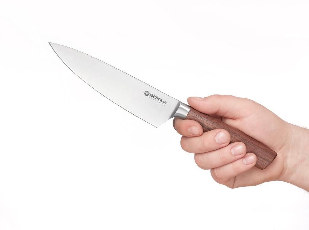Kochmesser Böker Core klein 16cm Küchenmesser Messer Walnussholz Walnuss