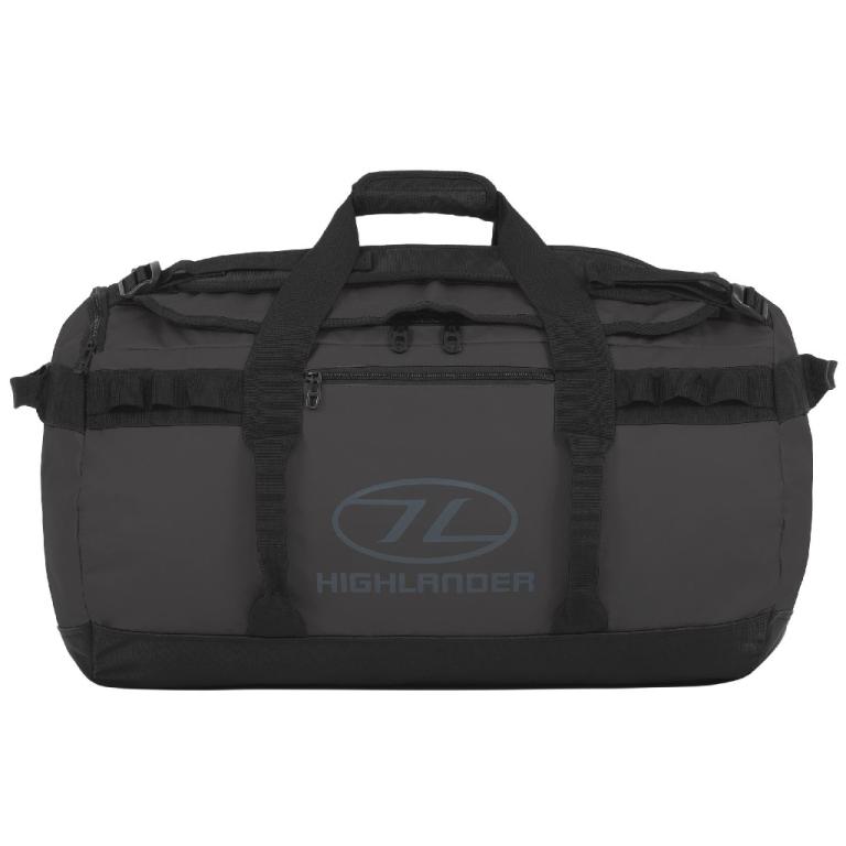 Highlander bag Storm 65L black waterproof backpack backpack sports bag
