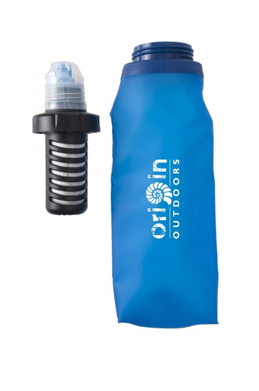 Origin Outdoors water filter Dawson ultralight water filter drinking bottle travel camping tour water treatment