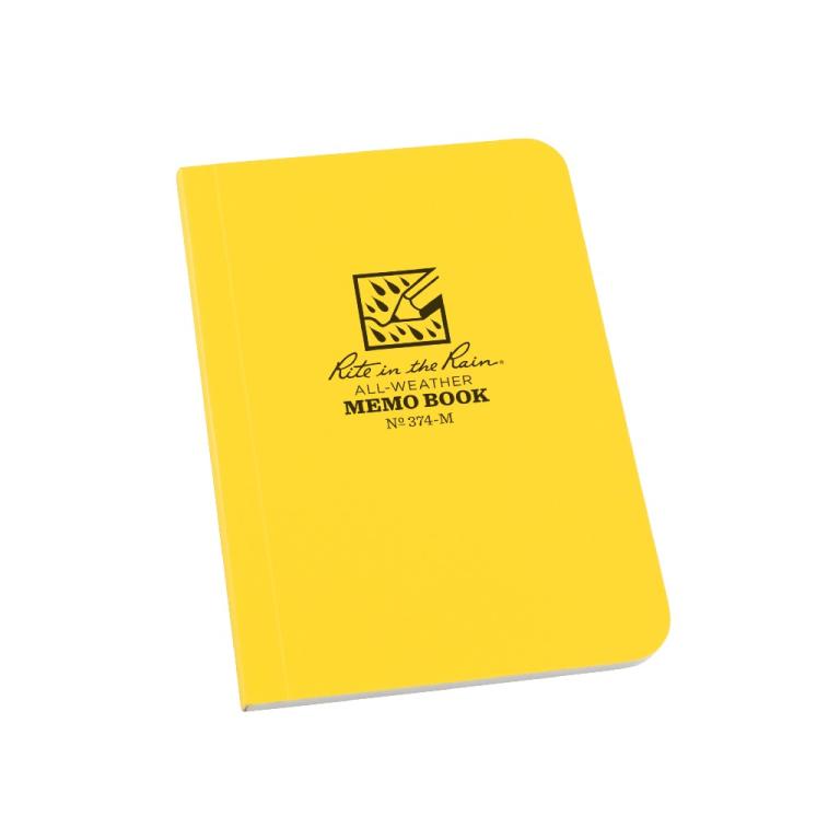 Rite in the Rain All-Weather Field-Flex Notebook Yellow No. 374-M waterproof notepad