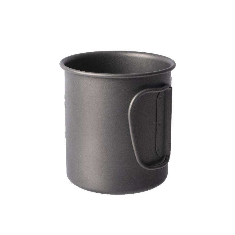 BasicNature titanium mug 375 ml mug cup titanium travel mug