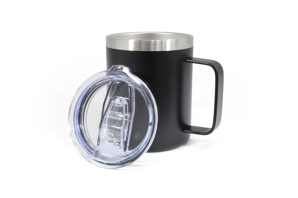 Origin Outdoors stainless steel thermal mug color black 0.35 L insulated mug travel camping picnic