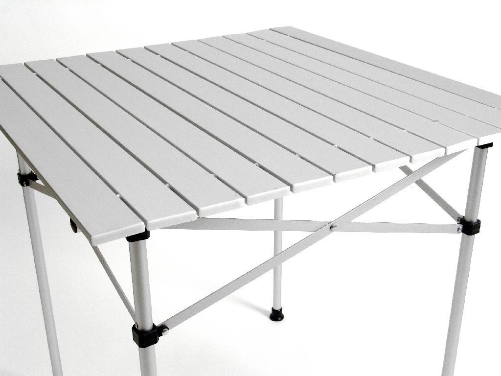 BasicNature roller table small camping table aluminum 3.3kg