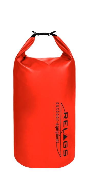 BasicNature packing bag 500D duffel bag 35l red transport bag waterproof packing bag roll closure bag camping leisure outdoor holiday