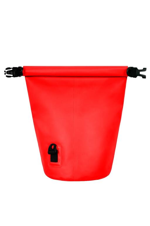 BasicNature packing bag 500D duffel bag 35l red transport bag waterproof packing bag roll closure bag camping leisure outdoor holiday
