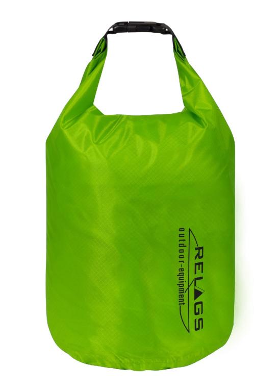 BasicNature pack sack 210T light green 2L transport bag waterproof packing bag roll closure bag camping leisure outdoor holiday