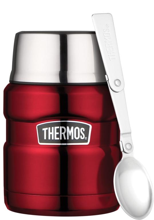 Thermos Essensbehälter King Foodcontainer 0.47l rot Isolier Behälter Thermobehälter