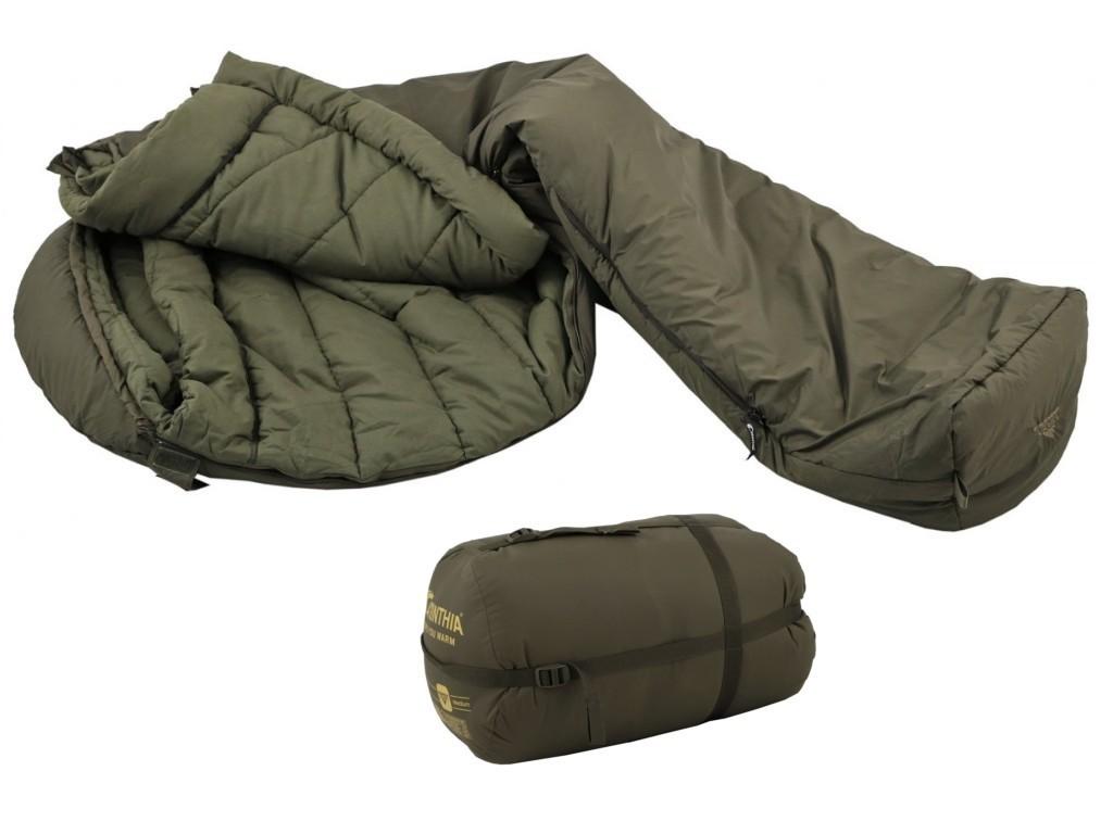Carinthia Sleeping Bag Brenta olive Medium right Camping Camping Outdoor