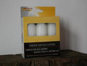 Replacement candles for UCO candle lantern and candlelier 3 pieces